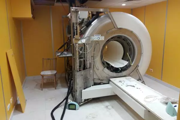 Instalace MRI Magnetom Symphony